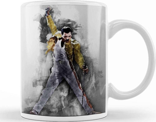 Freddie Mercury Kupa Bardak Porselen