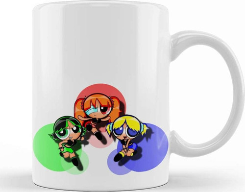 Powerpuff Girls Kupa Bardak Porselen