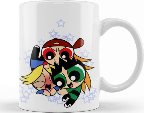 Powerpuff Girls Kupa Bardak Porselen