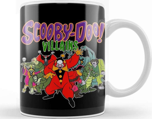 Scooby Doo Villains Kupa Bardak Porselen