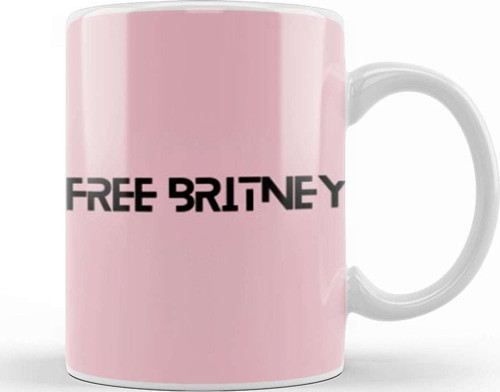 Free Britney Spears Kupa Bardak Porselen