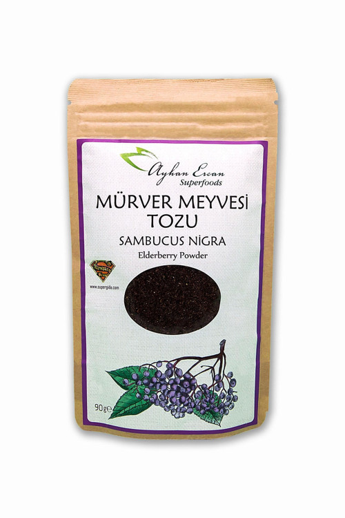 Sambucus Nigra Mürver Meyvesi Tozu 90 G