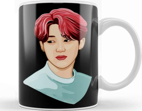 Kpop Cool Jimin Bts Kupa Bardak Porselen