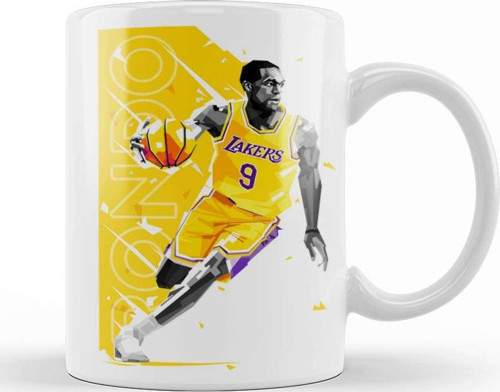 Rajon Rondo Dribble Kupa Bardak Porselen