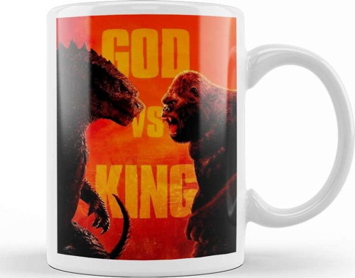 Godzilla Vs Kong 04 Kupa Bardak Porselen