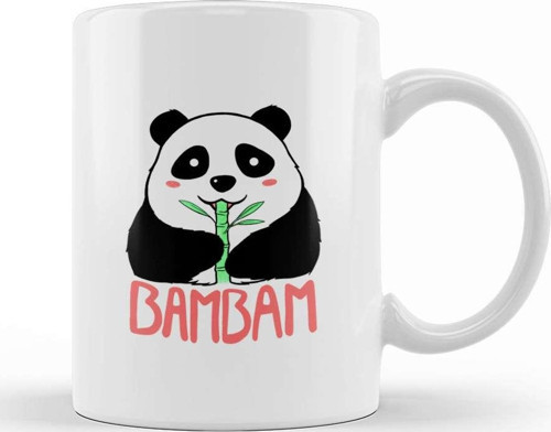 Pandas Panda Bambam Kupa Bardak Porselen