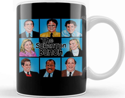 The Office Bunch 02 Kupa Bardak Porselen