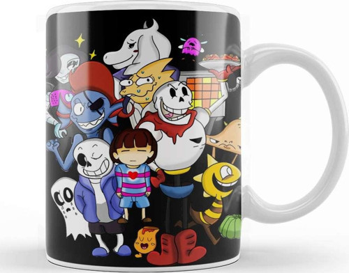 Undertale Family 01 Kupa Bardak Porselen