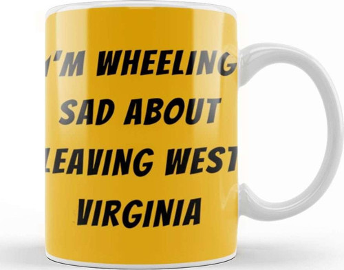 West Virginia Quote Kupa Bardak Porselen
