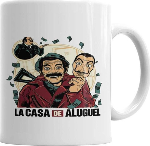 La Casa De Aluguel Kupa Bardak Porselen