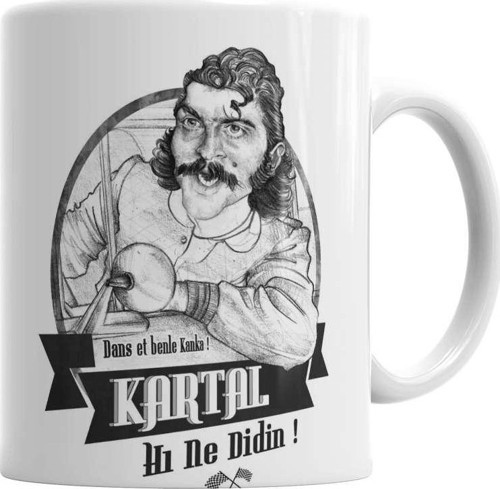 Kardeş Payı Kartal Kupa Bardak Porselen
