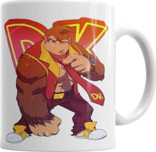 Donkey Kong Maymun Kupa Bardak Porselen