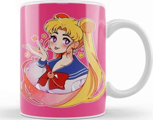 Sailor Moon 010 Kupa Bardak Porselen