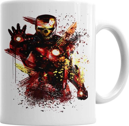 Homem De Ferro (2) Kupa Bardak Porselen