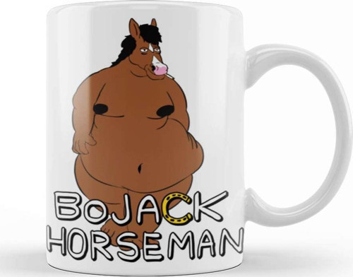 Bojack Horseman 00 Kupa Bardak Porselen