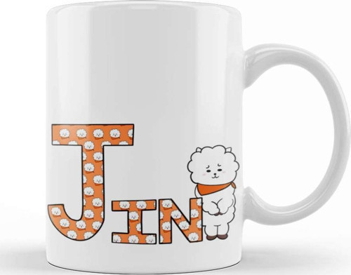 Bts Meets Bt21 Jın Kupa Bardak Porselen