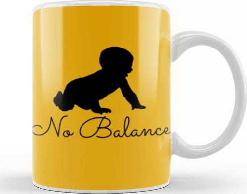 No Balance Baby Kupa Bardak Porselen