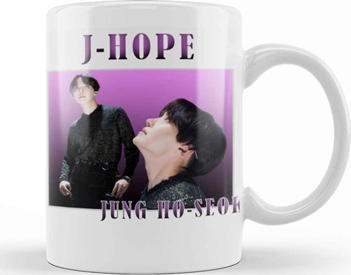 J Hope Bts Vintage Kupa Bardak Porselen