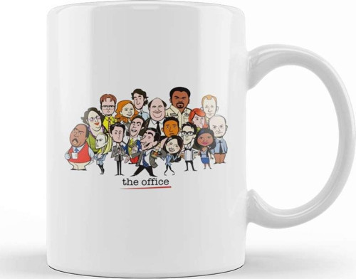 The Office Cast Tv Kupa Bardak Porselen
