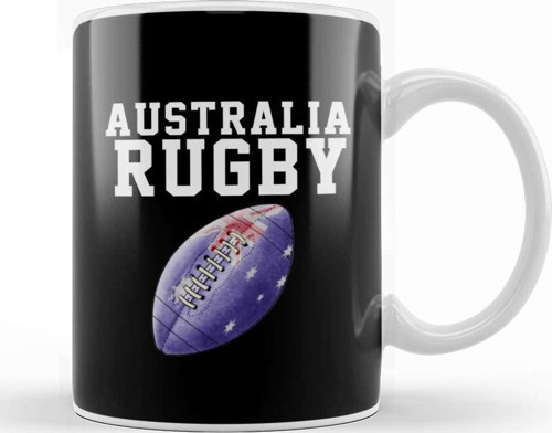 Australia Rugby 01 Kupa Bardak Porselen
