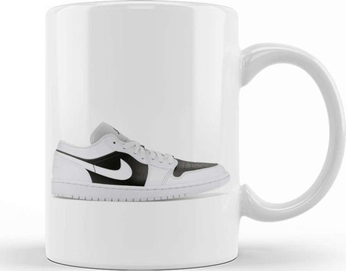 Jordan 1 Low Panda Kupa Bardak Porselen