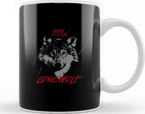 Lonewolf Fightwear Kupa Bardak Porselen