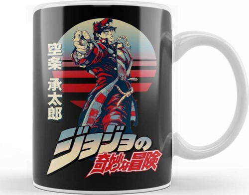 Jotaro Kujo 010 Kupa Bardak Porselen