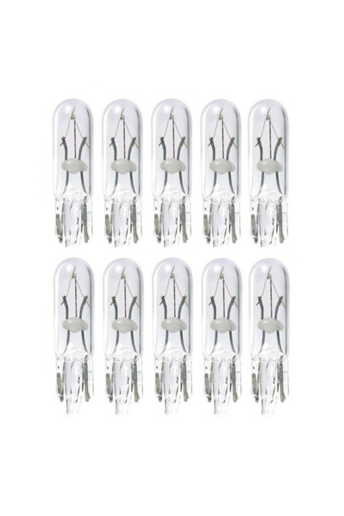 T5 1.2w Mini Dipsiz Gösterge Ampul 12v 1.2w 10 Adet