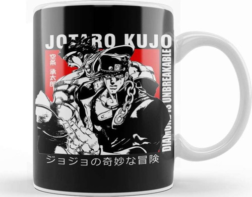 Jotaro Kujo 016 Kupa Bardak Porselen