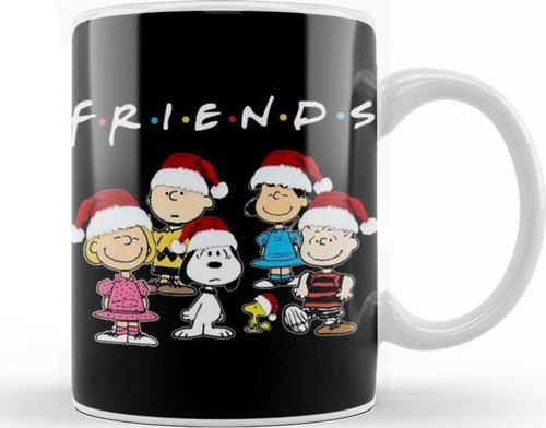 Snoopy And Friends Kupa Bardak Porselen