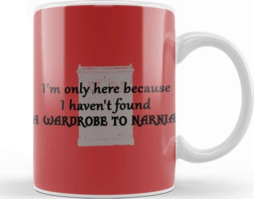 Wardrobe To Narnia Kupa Bardak Porselen