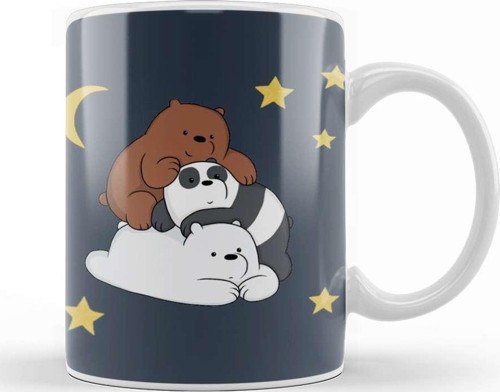We Bare Bears 0125 Kupa Bardak Porselen