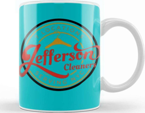 Jefferson Cleaners Kupa Bardak Porselen