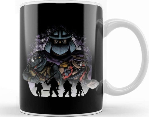 Ninjas Villains Kupa Bardak Porselen