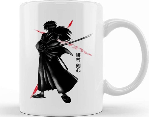 Crimson Kenshin Kupa Bardak Porselen