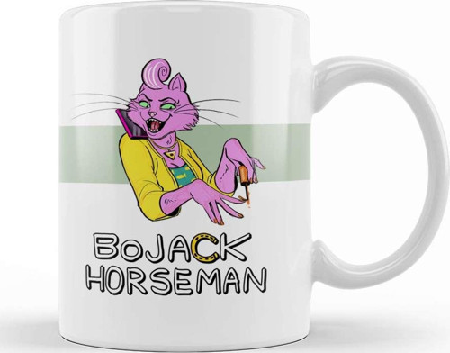 Bojack Horseman 01 Kupa Bardak Porselen