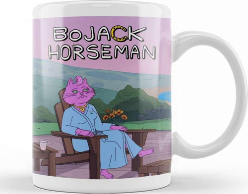 Bojack Horseman 03 Kupa Bardak Porselen