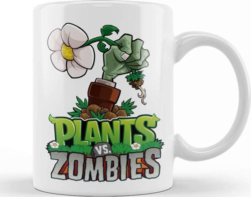 Plantas Vs Zombies Kupa Bardak Porselen