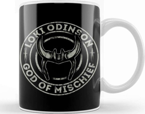 God Of Mischief Kupa Bardak Porselen