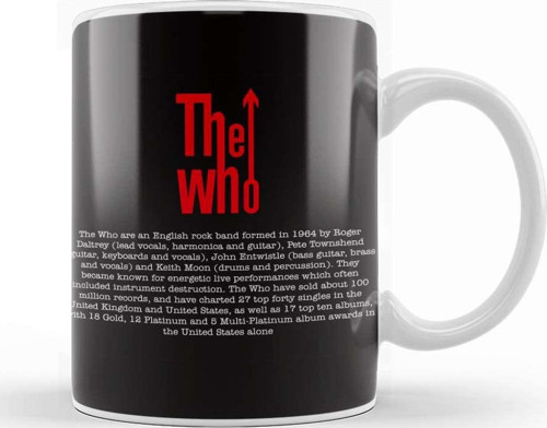 The Who The Who 01 Kupa Bardak Porselen