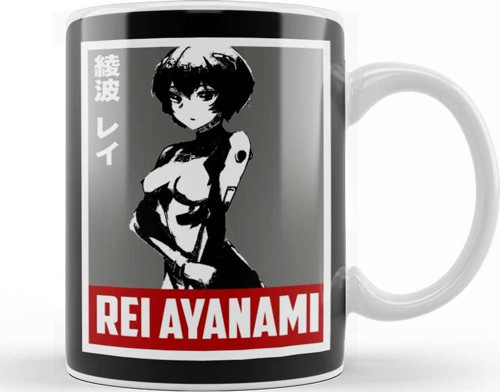 Rei Ayanami 010 Kupa Bardak Porselen