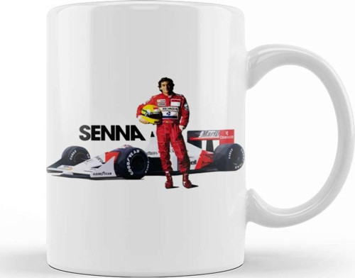 Senna F1 Legend Kupa Bardak Porselen