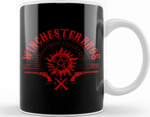 Winchester Bros Kupa Bardak Porselen