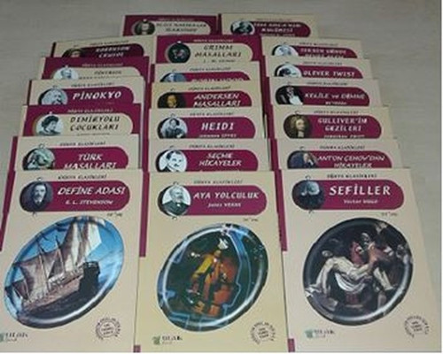 Çocuk Klasikleri Set-20 Kitap Takım