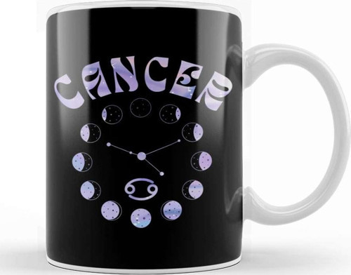 Zodiac Sign Cancer Kupa Bardak Porselen