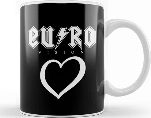 Eurovision Acdc Kupa Bardak Porselen