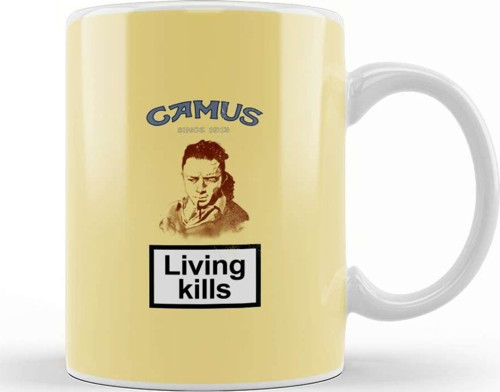 Albert Camus Tasse Kupa Bardak Porselen