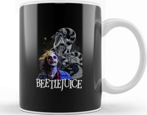 Beetlejuice Horror Kupa Bardak Porselen