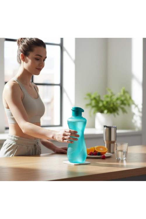 Titiz Waterfresh 750 Ml Spor Matara - Bpa İçermez, Taşınabilir Su Şişesi - Mavi