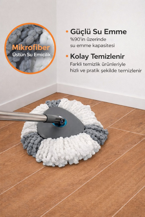 Duoclean Yedek Mop Başlığı